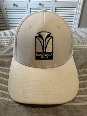 Blackwolf Run Logo Baseball Cap in Light Tan